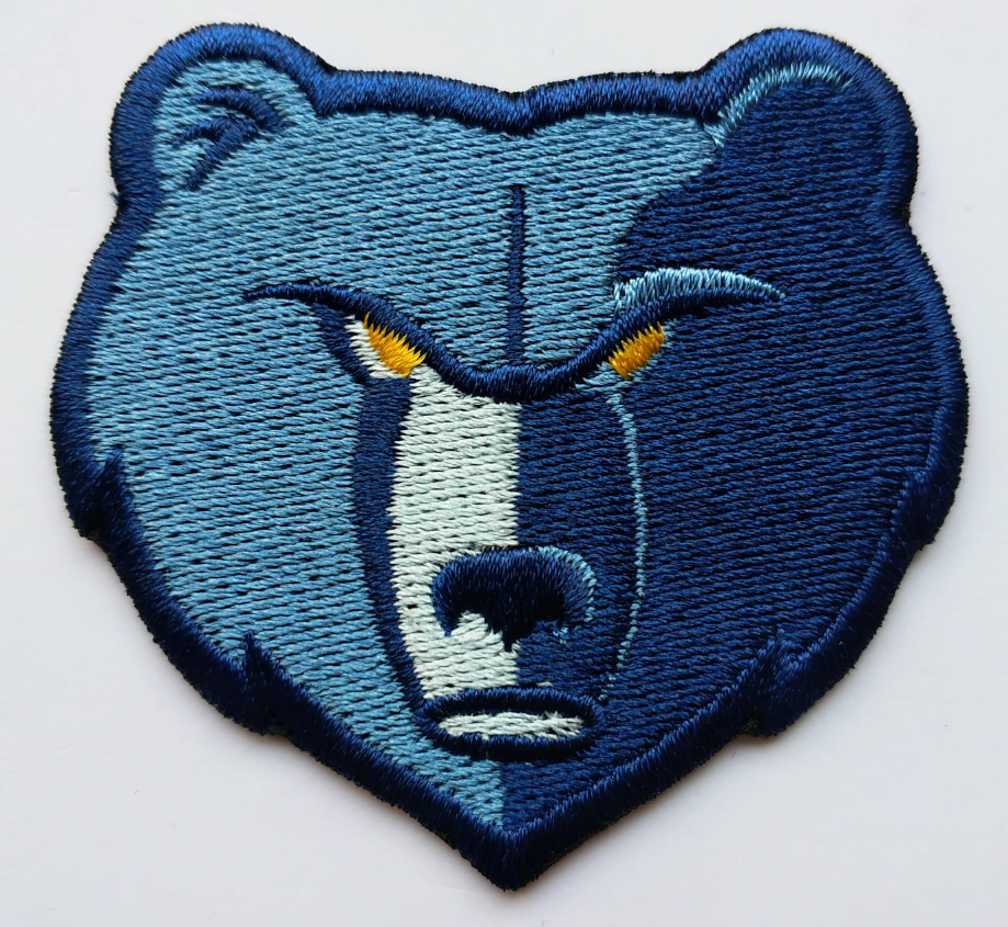 Memphis Grizzlies Logo Iron on Patch 6.5CMx6CM